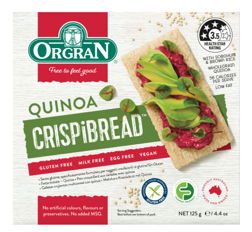 Orgran Quinoa Crispbread