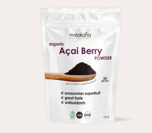 Matakana Superfoods Organic Açai Berry Powder 100g
