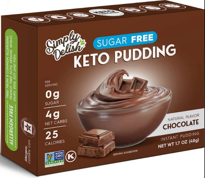 Simply Delish Chocolate Instant Pudding Mix 48g