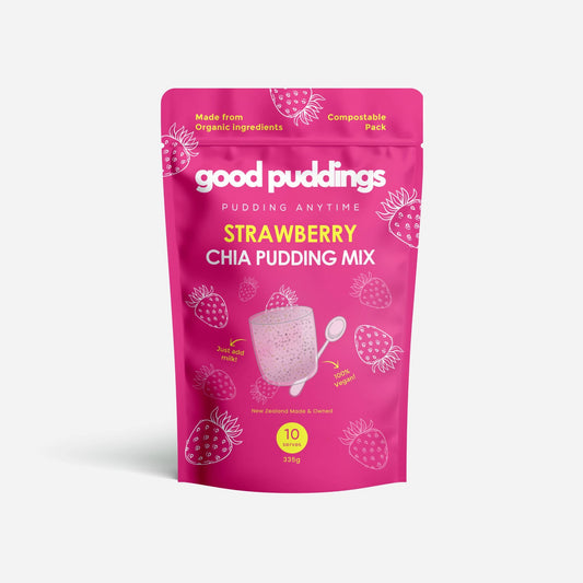 Good Puddings Strawberry Chia Mix 335gm