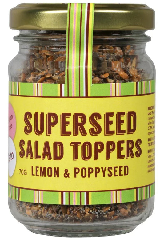 Superseed Salad Toppers Lemon & Poppyseed 70gm, GF