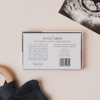 LSW London Mind Cards – Affirmations for Birth