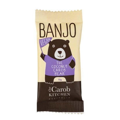Banjo Coconut Carob on Banjo Vegan Bear 15gm