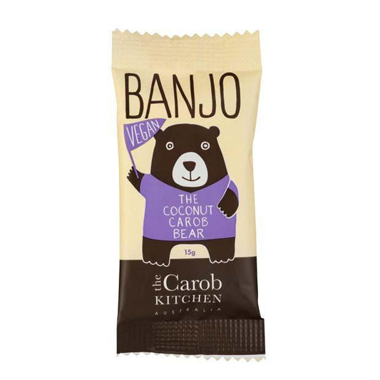 Banjo Coconut Carob Banjo Vegan Bear 15gm