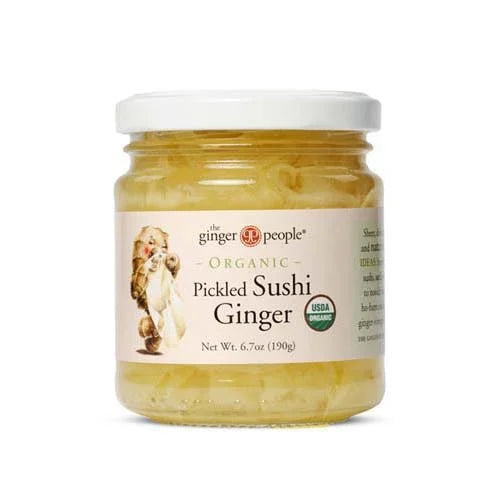 Ginger People Organic Pickled Sushi Ginger 190gm