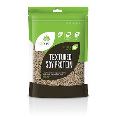 C&P Lotus Textured Soy Protein TVP 200gm