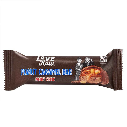 C&P LoveRaw Peanut Caramel Bar 40gm