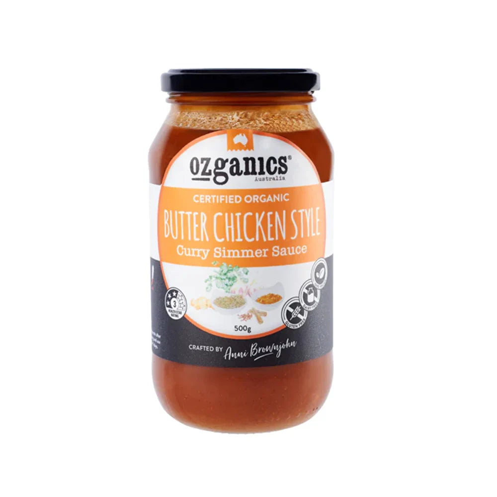 C&P Ozganics Butter Chicken Style Sauce 500gm