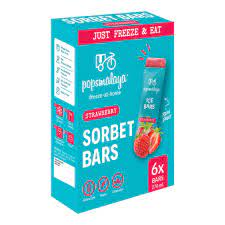 C&P Pops Malaya Freeze At Home Sorbet Bar Strawberry 6 x 45ml