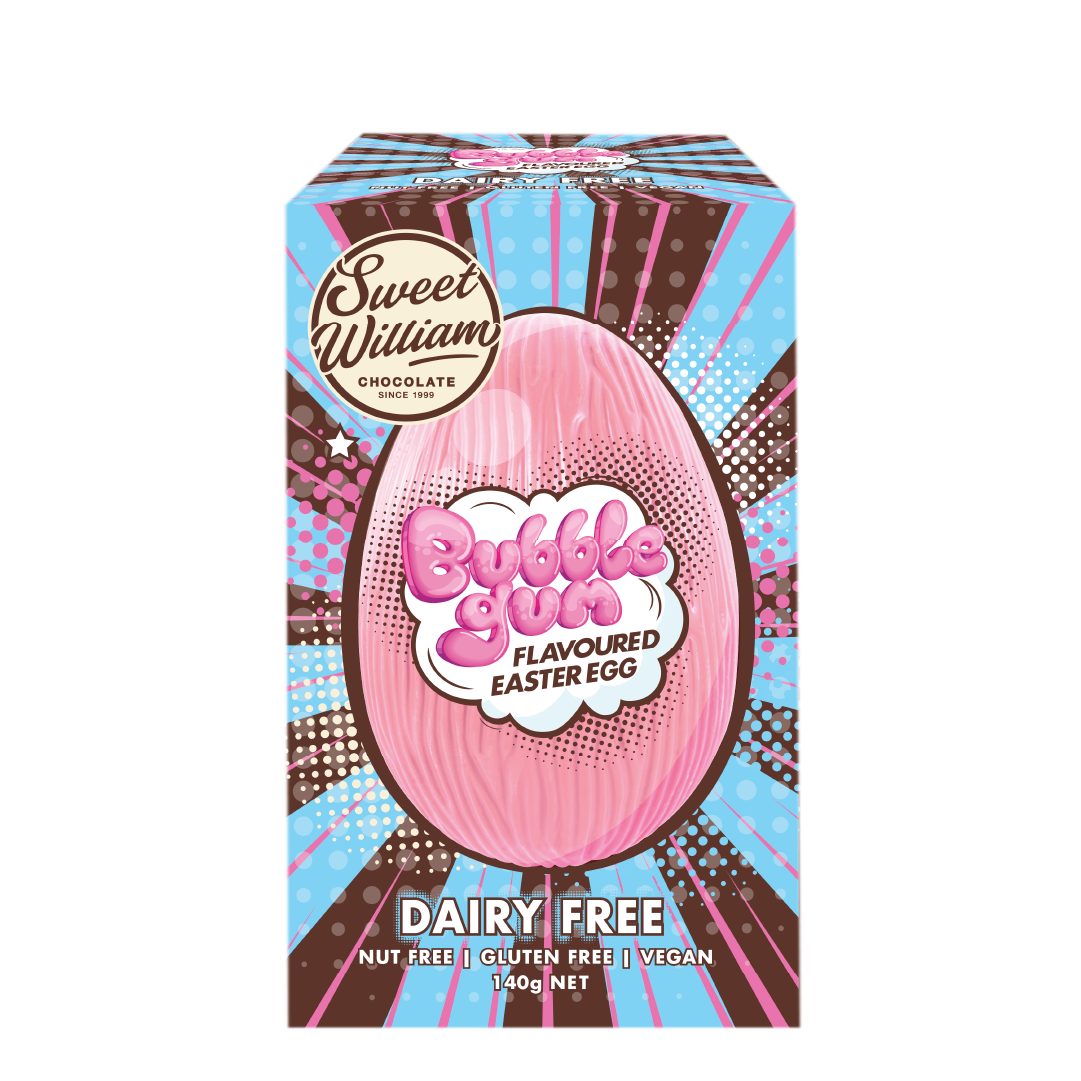 C&P Sweet William Bubblegum Easter Egg 140gm