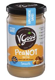 C&P VGood Pea-NOT Chickpea Butter Smooth 310gm