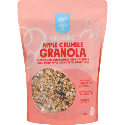 Chantal Apple Crumble Granola 600gm