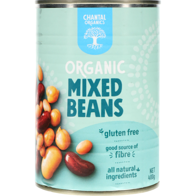 Chantal Organics Mixed Beans 400g