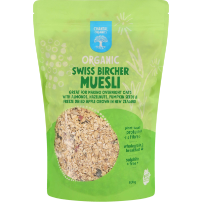 Chantal Swiss Bircher Muesli 600gm