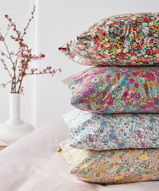 Pillowcase Made with Liberty Fabric