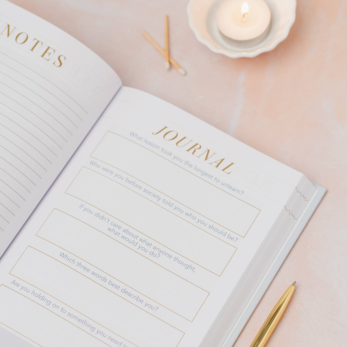 LSW London Mind Notes – Wellbeing & Gratitude Journal