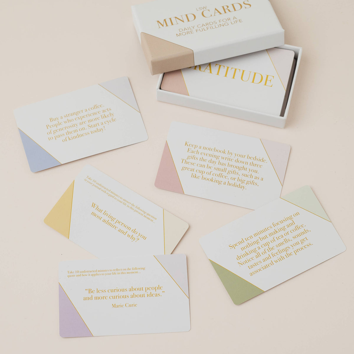 LSW London Mind Cards – Mindfulness & Self Care