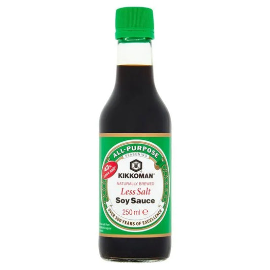 Kikkoman Reduced Salt Soy Sauce 250ml