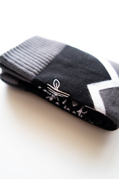 Organic Cotton Ski Sock - Alpine Ascent (Imperfect)