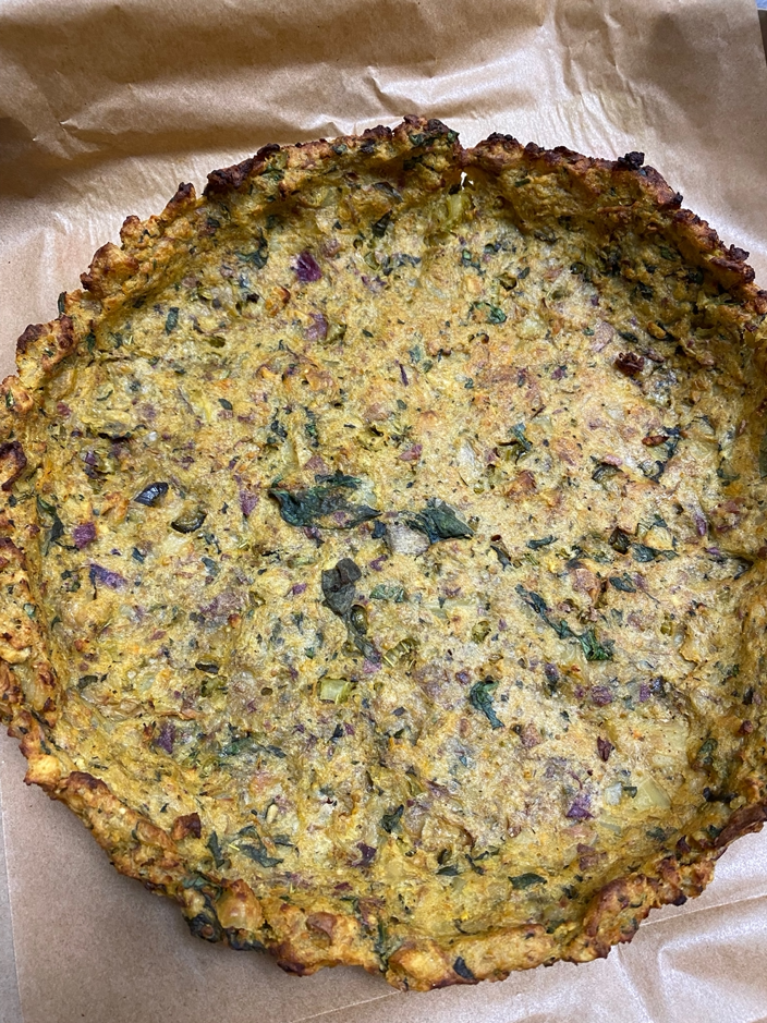 we make our pie crusts from a combination of things and are never afraid to give something new a go!