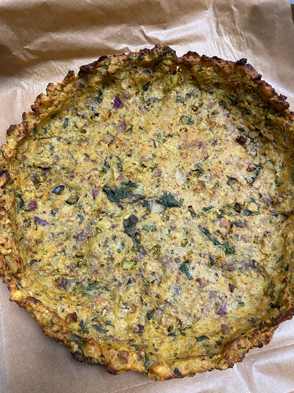 we make our pie crusts from a combination of things and are never afraid to give something new a go!