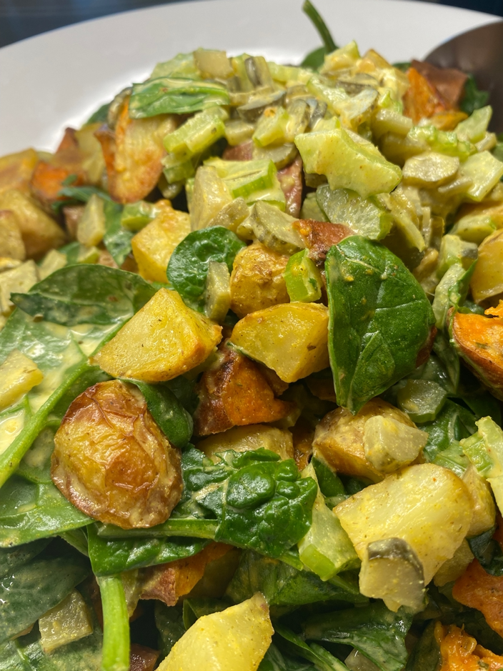 the plantbased cafe's most popular salad, availble in store every day