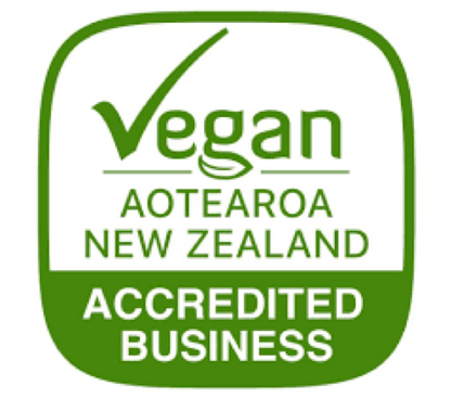 the PBCafe is proud to be a Vegan Aotearoa Accredited Business, we know wha vegan really means and are proud to offer delicious food to all.